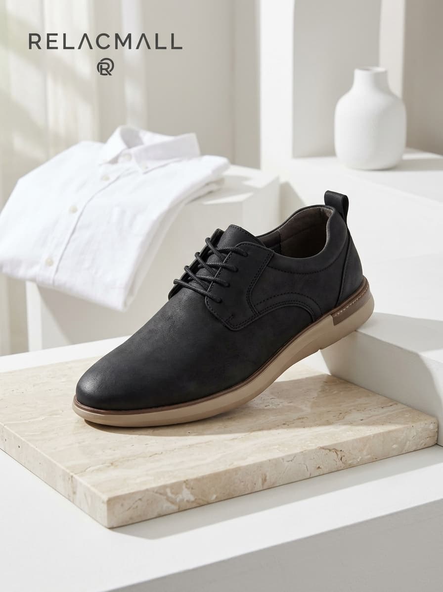 Classic Casual Lace-Up Men’s Shoes